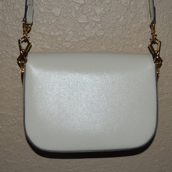 NWOT $3550 Gucci Cream Leather Horsebit 1955 Crossbody Shoulder Handbag 2 Straps - Picture 10 of 14
